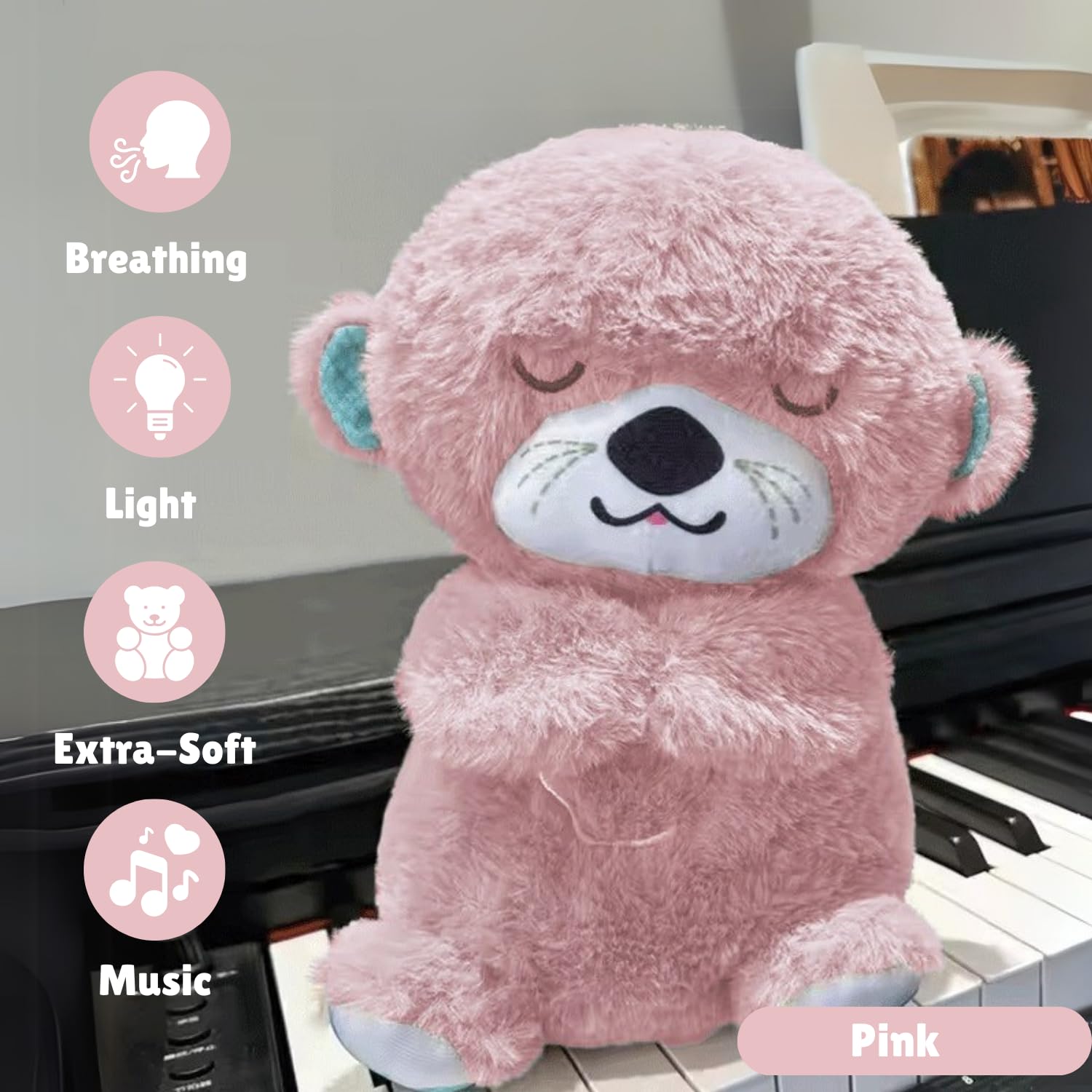 Breathing Teddy Bear Specially for Valentine Gift (TEDDY DAY)